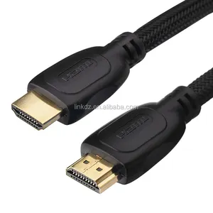 便宜的8k高速编织Hdmi至HDMI电缆30AWG 3D 4k 60hz镀金公对公HDMIcable