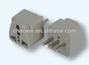 Adaptador de enchufe de viaje Universal para Chile Italia Caliente China ventas enteras