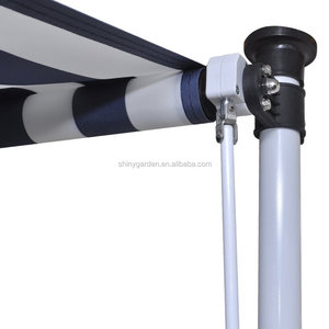 Tenda da Sole Retrattile Manuale per <span class=keywords><strong>Balcone</strong></span> e Terrazza con Finestre Rimovibili ALDI - Product Image 6