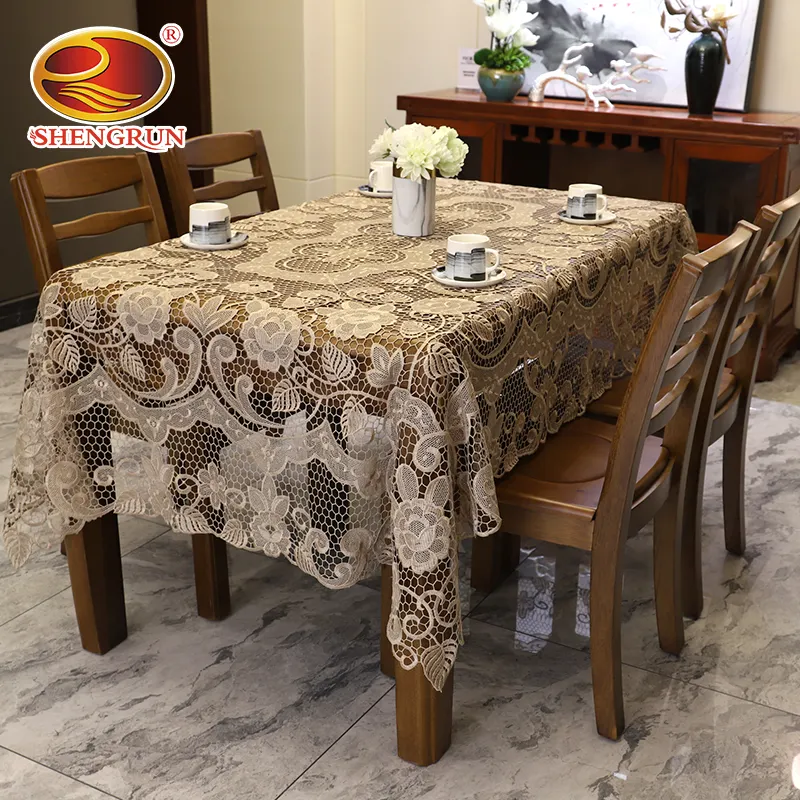 Wholesale table cloth embroidered with cultural features pattern