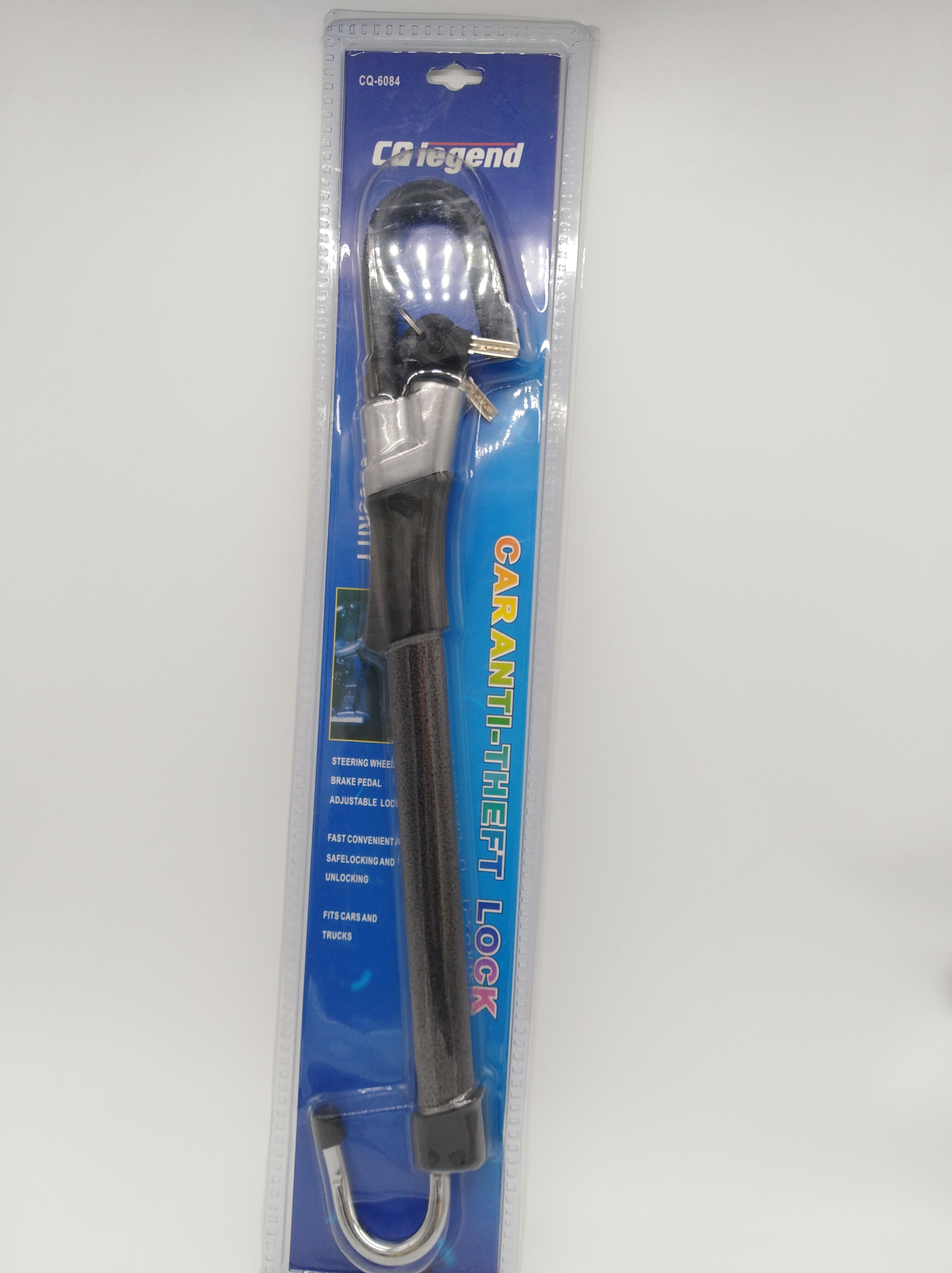 Product Summary: CQLEGEND CQ-6084 Baseball Lock MOMO Steering Wheels | Automotive Security Performan