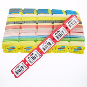 Tickets de loterie personnalisés pour jeux d'arcade, papier d'impression de coupons OEM - Product Image 2