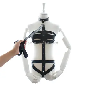 Bdsm Adult Products Bondage Restraints Costumes Body Harness Strap Flirting Leather Female Clothes