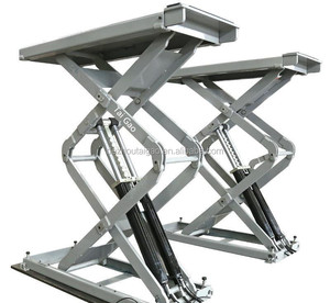 Twin scissor car lift sound quality best price Car scissor lift Used auto scissor car lift