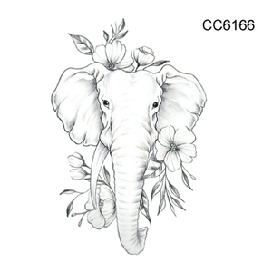 Rocooart Marque Conceptions de <span class=keywords><strong>Tatouage</strong></span> Temporaire D'art de Corps Faux Petit <span class=keywords><strong>Chat</strong></span> Loup Etanche Tatouages Autocollant Pour Les Femmes - Product Image 5
