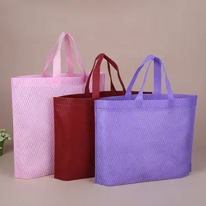 Different Models Tote Bag Blank Sublimation Non Woven Shopping Bags