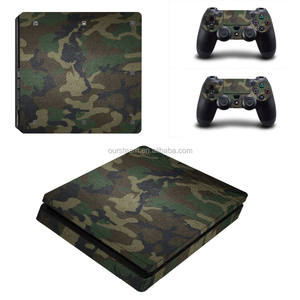 Estilo exército de alta capa de pele de vinil adesivo para <span class=keywords><strong>PS4</strong></span> slim console para <span class=keywords><strong>PS4</strong></span> slim controlador skins - Product Image 4