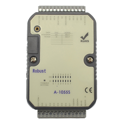 8DI 8DO Тип источника Modbus RS485 цифровой Remote I/O с модулями (A-1055S)
