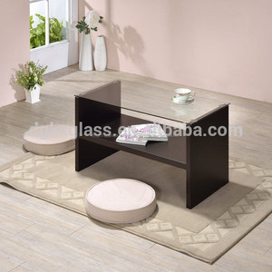 Cubo de vidrio de mesa de café - Product Image 1
