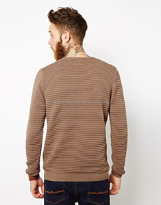 Người Đàn Ông Giản Dị Của 100% Bông Sườn Cao Cổ Áo Len Thoải Mái Dây Kéo-up Thiết Kế Chống-Thu Nhỏ Làm Bangladesh Nhà Máy Cho Mùa Thu - Product Image 2