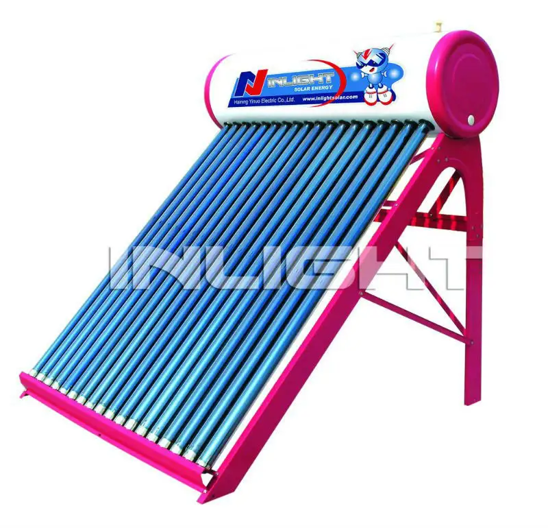 Integrated non-pressurized evacuated tube Solar Water Heating