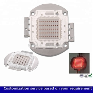620nm - 625nm - 630nm - 660nm 50W Đèn LED Đỏ 3500lm Epileds 45X45 Chip - Product Image 3