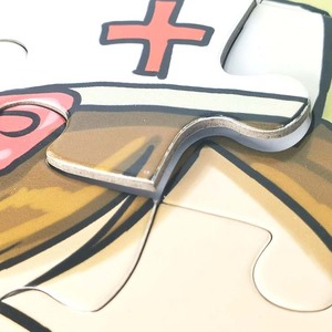 Scatola con marchio personalizzato Premium spessa bambini adulti famiglia giocattolo di piccole dimensioni Future Doctor Puzzle <span class=keywords><strong>15</strong></span> pezzi - Product Image 5
