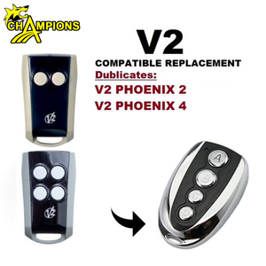 <span class=keywords><strong>V2</strong></span> Phoenix 2, Phoenix 4 Control Remoto cloner/duplicadora Rolling código 433.92 MHz - Product Image 1
