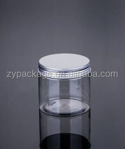 100Ml Hổ Phách Rõ Ràng Pet Nhự<span class=keywords><strong>a</strong></span> Mỹ Phẩm <span class=keywords><strong>Jar</strong></span> Với Nắp Nhôm Bán Buôn Mỹ Phẩm Bao Bì Thực Phẩm 50M 150Ml 200Ml 250Ml 300Ml - Product Image 4