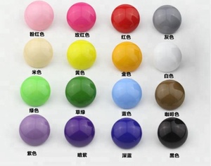 100Pcs Mestiere di DIY <span class=keywords><strong>Occhi</strong></span> Bambola Orso Tipo di Fungo A Cupola Rotonda Tasti di Cucito Shank Per I Bambini Compiti A Casa - Product Image 1