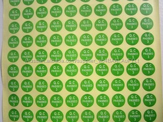 Непосредственно завод Оптовая Пользовательские Логотип Печать Дешевые бумаги круг волос этикетке упаковки