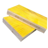 Panneau de coffrage LEONKING de haute qualité, 27 mm, épaisseur 21 mm, trois plis, noyau en pin, colle phénolique, imperméable, peint en jaune, vente en gros