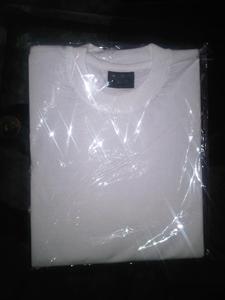 Camisetas blancas de punto formal talla grande baratas para hombre - Product Image 5