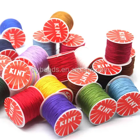 Kleurrijke China Knoop Draad 0.8Mm Lengte Uitbreiding Armband Cord