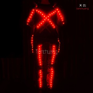 Nuevo Mono con Luces LED Reactivas al Sonido 2025, Ropa Zep, Baile Tron - Product Image 5