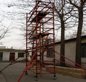 Hochspannung sicherheit Voll isolierung Mobiles Glasfaser gerüst - Product Image 3