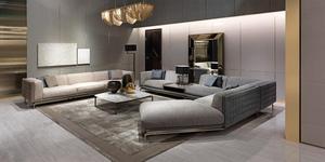 Bộ Sofa Góc Hình Chữ L Bằng Nhung Sang Trọng - Product Image 4