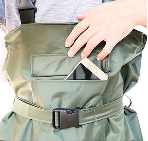 Waders de pêche en nylon PVC de haute qualité en gros, fabriqués en Chine - Product Image 2
