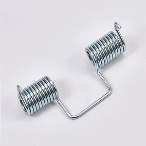 Wholesale Manufacturer Oem Customized Stainless Steel Wired Double Twist Spiral Metal Small Torsion Springs