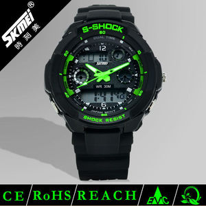 Alibaba express the dual Time analog men sports chronograph watch in Spain - Product Image 1