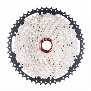 ZTTO Piezas de Bicicleta, <span class=keywords><strong>Cassette</strong></span> de 11 Velocidades, Durable, Piñón Libre 11-50T, Rueda Libre para Sistema HG, Bicicleta de Montaña M7000 <span class=keywords><strong>M8000</strong></span> M9000 - Product Image 1