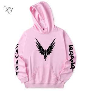 2018 de calidad superior para hombre personalizada sudaderas <span class=keywords><strong>Pullover</strong></span> Hoodie con Eco-friendly impreso - Product Image 4