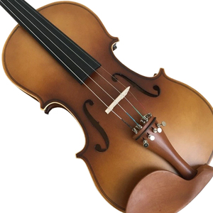 Instrumentos Musicales, Violín Antiguo a Precio Económico, Violín Hecho a Mano con <span class=keywords><strong>Madera</strong></span> de Jujube, con Estuche y Arco de <span class=keywords><strong>Madera</strong></span> - Product Image 1