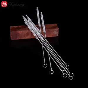 Metal Straw Pipe Cleaner 18cm Brush Cleaning Smoking Accessories wholesale metal Pipe Cleaners