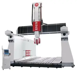 Máquina de molde de espuma eps/180 graus, 3 eixos 4 eixos 5 eixos cnc máquina de fresagem