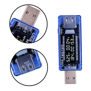 USB QC2.0 3,0 voltaje actual Doctor capacidad del cargador de USB 4-20V cargador Doctor del poder del voltímetro del medidor