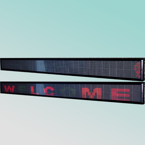 CE RoHS p7.62 mm 16x256 piksel dalam ruangan warna merah hijau GANDA PESAN layar tanda <span class=keywords><strong>Led</strong></span> bergerak - Product Image 1