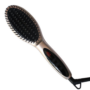 Nouveautés de Haute Qualité Fabricant TAOBAO OEM Rapide Heat Lisseur Brosse Cheveux Straigntening Peigne - Product Image 3