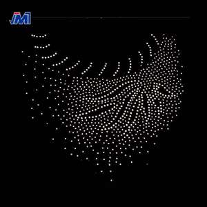 ネックラインラインストーントランスファーアップリケブリンブリン - Product Image 2