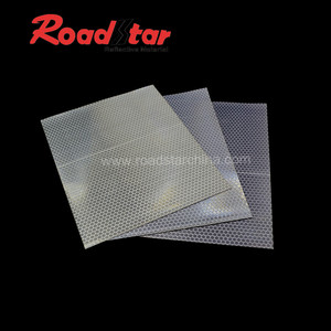 مايكرو المنشورية البلاستيكية ورقة عاكسة ، دعم النسيج ل قمع مخروطي الشكل للمرور - Product Image 1