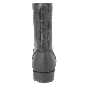 KMS pelle nera di alta qualità traspirante scarpe da allenamento da <span class=keywords><strong>uomo</strong></span> tattico stivali da combattimento bottoni tattili per gli uomini Desert Boots - Product Image 4
