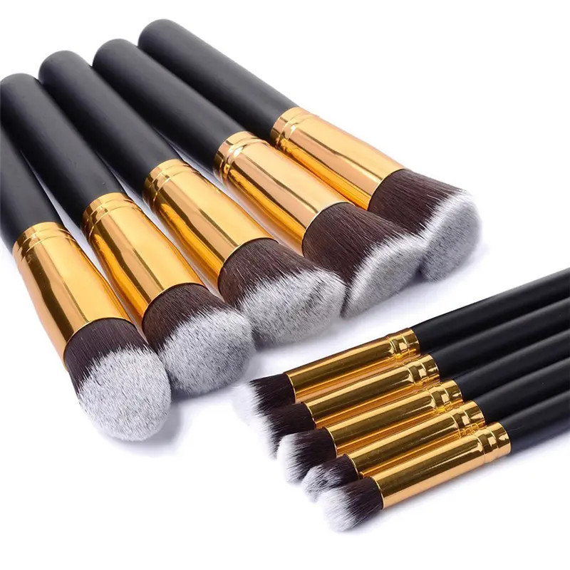 2019 50 Piece Cosmetic Brushes Professional Colorful Custom Makeup Brush Set Logo
