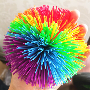 Venta caliente 6 cm 8 cm 10 cm stress relief silicona koosh bolas - Product Image 1