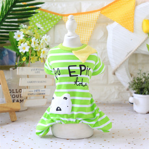 Pet home wear chien pyjamas chien et chat Pet vêtements quatre jambes pyjamas - Product Image 2