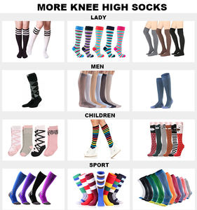 Calcetines y medias personalizadas hasta el muslo, calcetines y medias en línea, de la venta al por mayor - Product Image 2