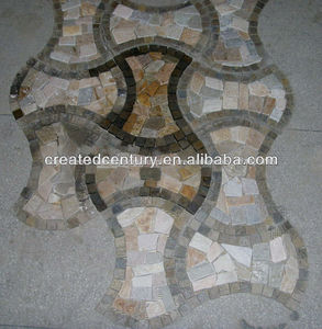 <span class=keywords><strong>Mosaïque</strong></span> d'ardoise de <span class=keywords><strong>jardin</strong></span> - Product Image 1
