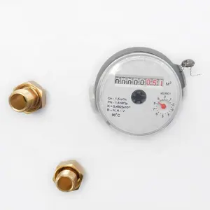 ISO 4064 Domestique 13mm Corps En Laiton Classe B Cadran Sec Singlejet Compteur D'eau