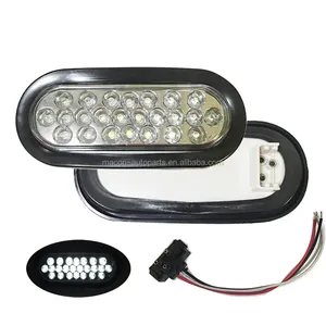 背光，6英寸 24 LED 24 V 椭圆形 led 尾灯卡车