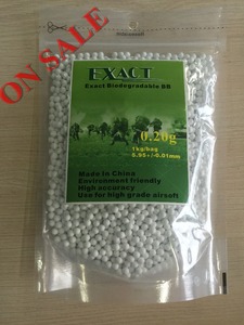 Bolas de Airsoft Bio de 0.20g y 6mm para Pistola de Airsoft - Product Image 1