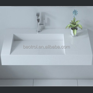 Mejor precio de lujo de cuarzo piedra lavabo inodoro sin tanque - Product Image 4